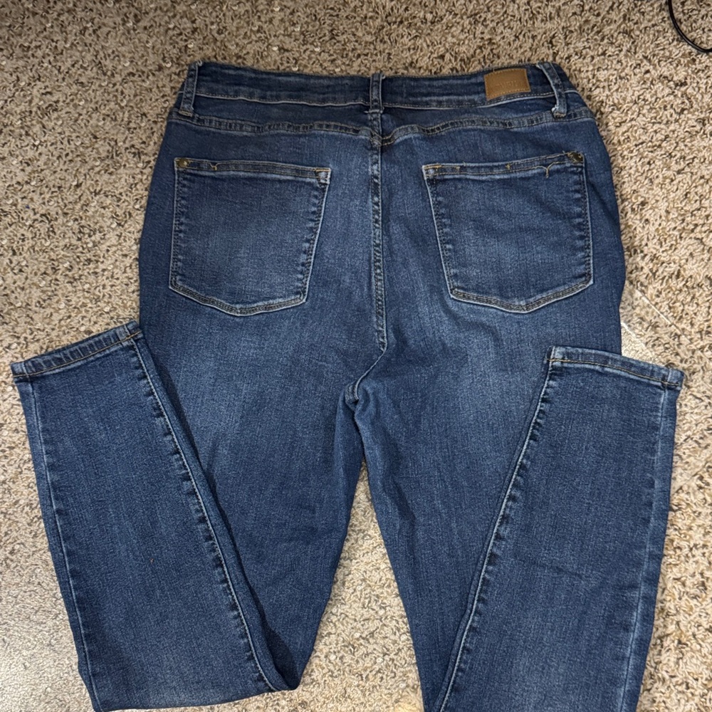 Judy Blue Dark Indigo Straight Leg Jeans